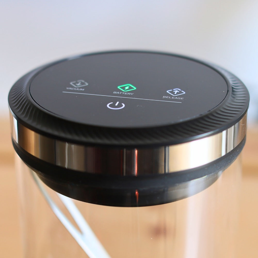 Electric Vacuum Coffee Canister